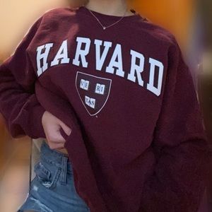 Vintage Harvard Crewneck Sweatshirt